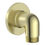 Thumbnail: Belinda Traditional Wall Outlet Elbow - Brushed Brass