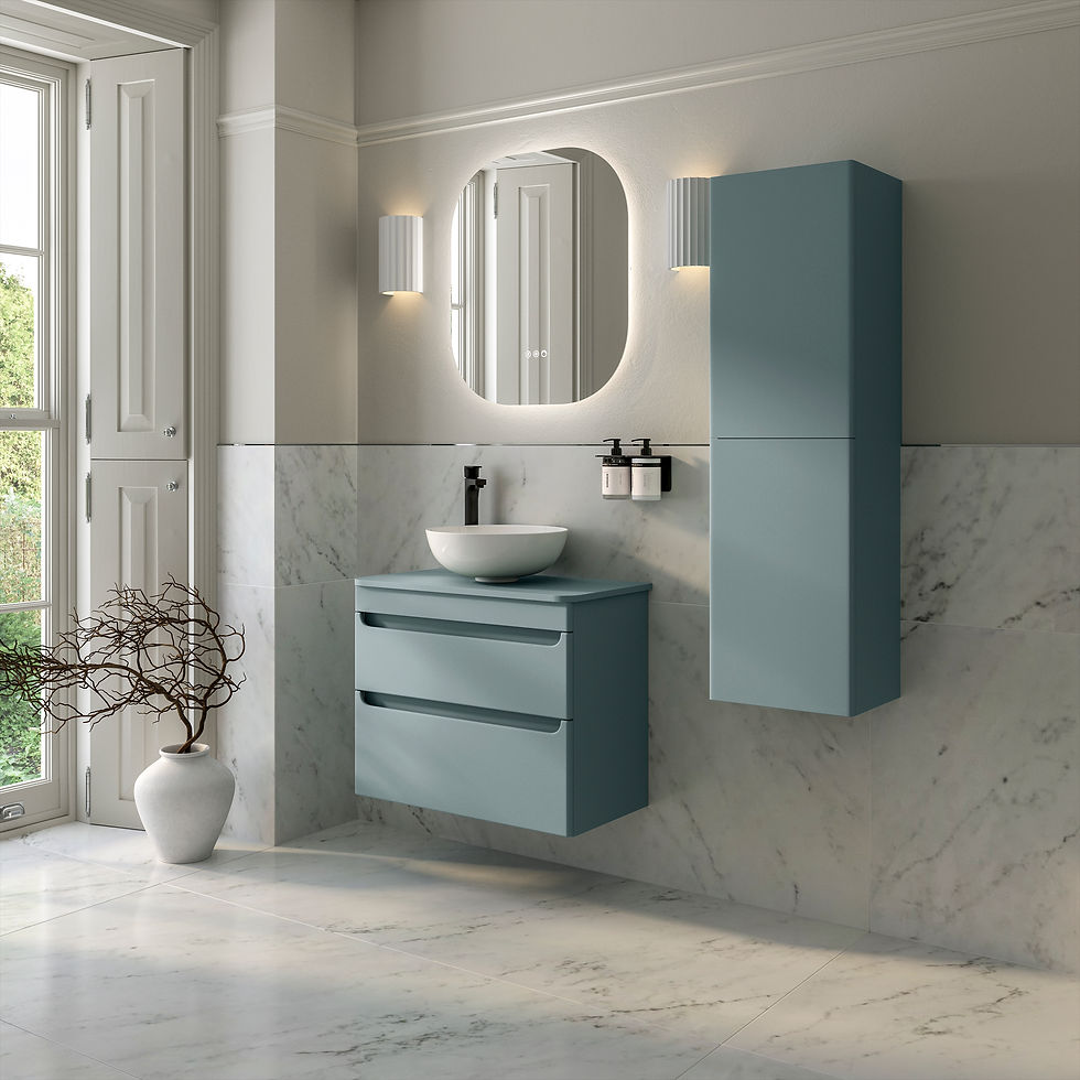 Thumbnail: wall hung drawer vanity unit