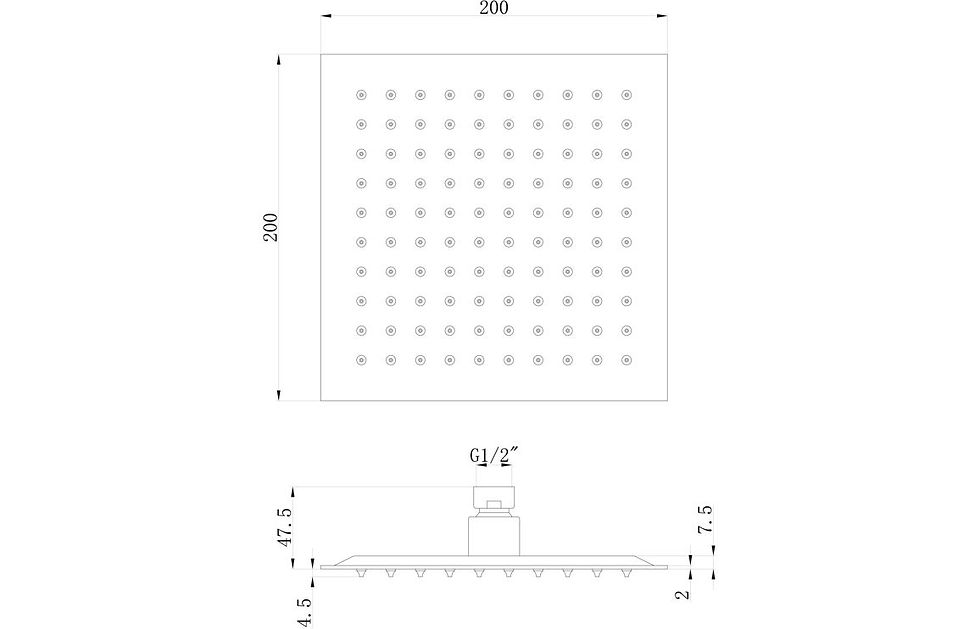 Thumbnail: Showerhead Specification