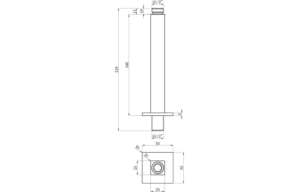 Thumbnail: Ceiling Arm Specification