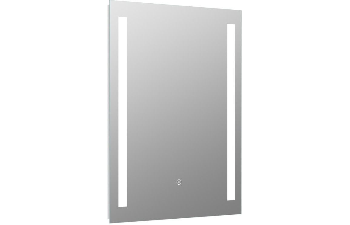 Milan 500x700mm Rectangle Front-Lit LED Bathroom Mirror
