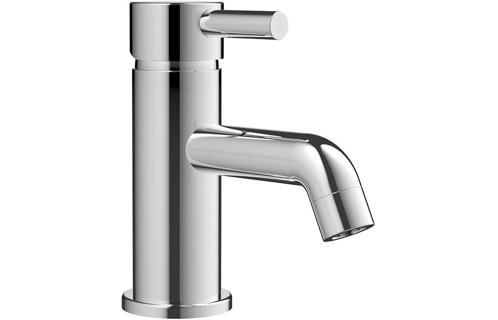Pescal Cloakroom Basin Mixer & Waste - Chrome