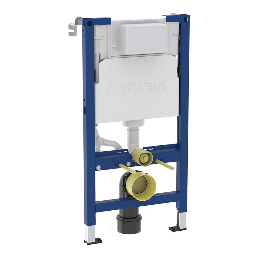 Geberit Duofix Frame 980mm with Alpha 120mm Concealed Cistern