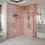 Thumbnail: Prism 1200mm Wetroom Panel & Support Bar - Brushed Bronze
