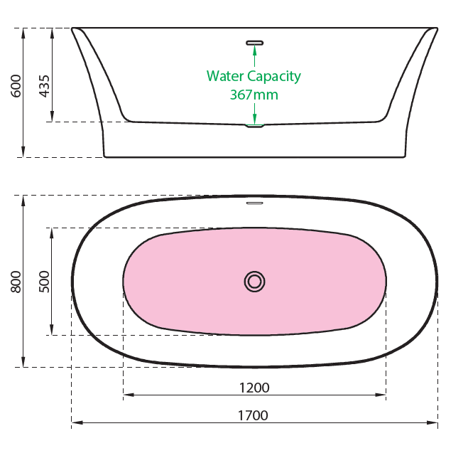 Thumbnail: freestanding bath specification