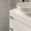 Thumbnail: white wall hung vanity unit