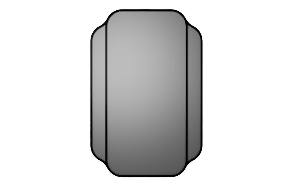 Nova 600x900mm Rectangle Mirror - Black