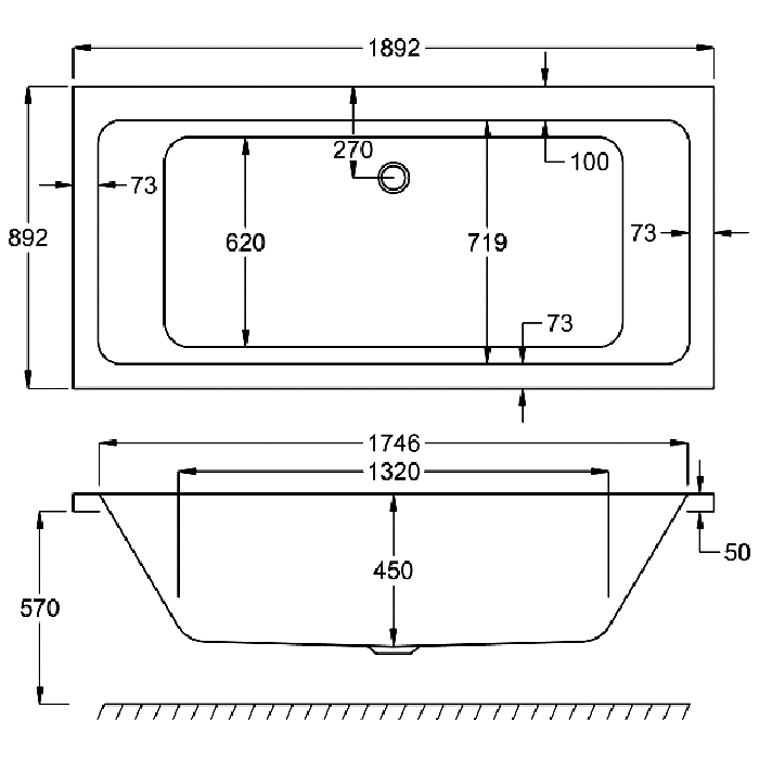 Thumbnail: Quantum DE 1900x900mm Specification