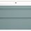 Thumbnail: Deccado Bromont 2 Drawer Vanity Unit 800mm with Ceramic Basin - Fjord Blue