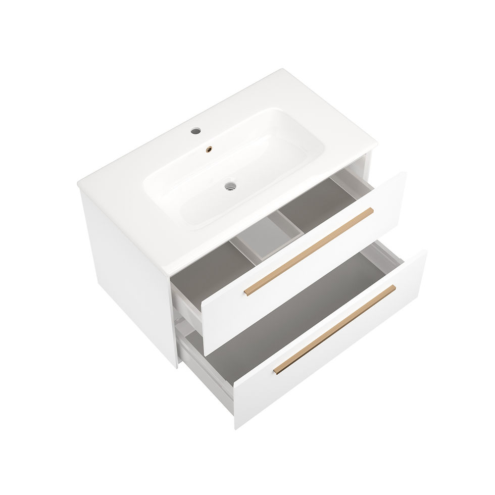 Thumbnail: 2 Drawer Vanity Unit