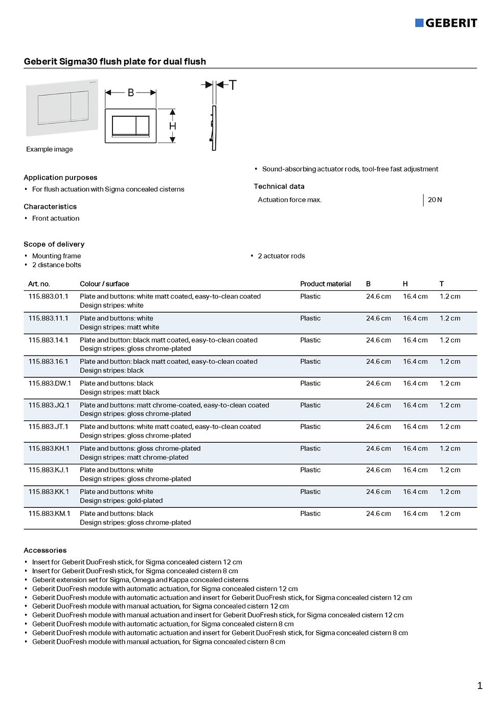 Thumbnail: Datasheet