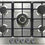 Thumbnail: Prima PRGH114 70cm Gas Hob (Cast Iron) - St/Steel