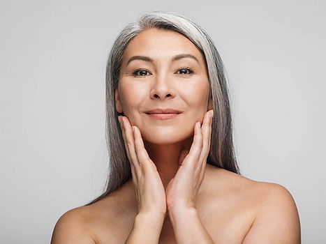 Woman in her 60s that is aging well