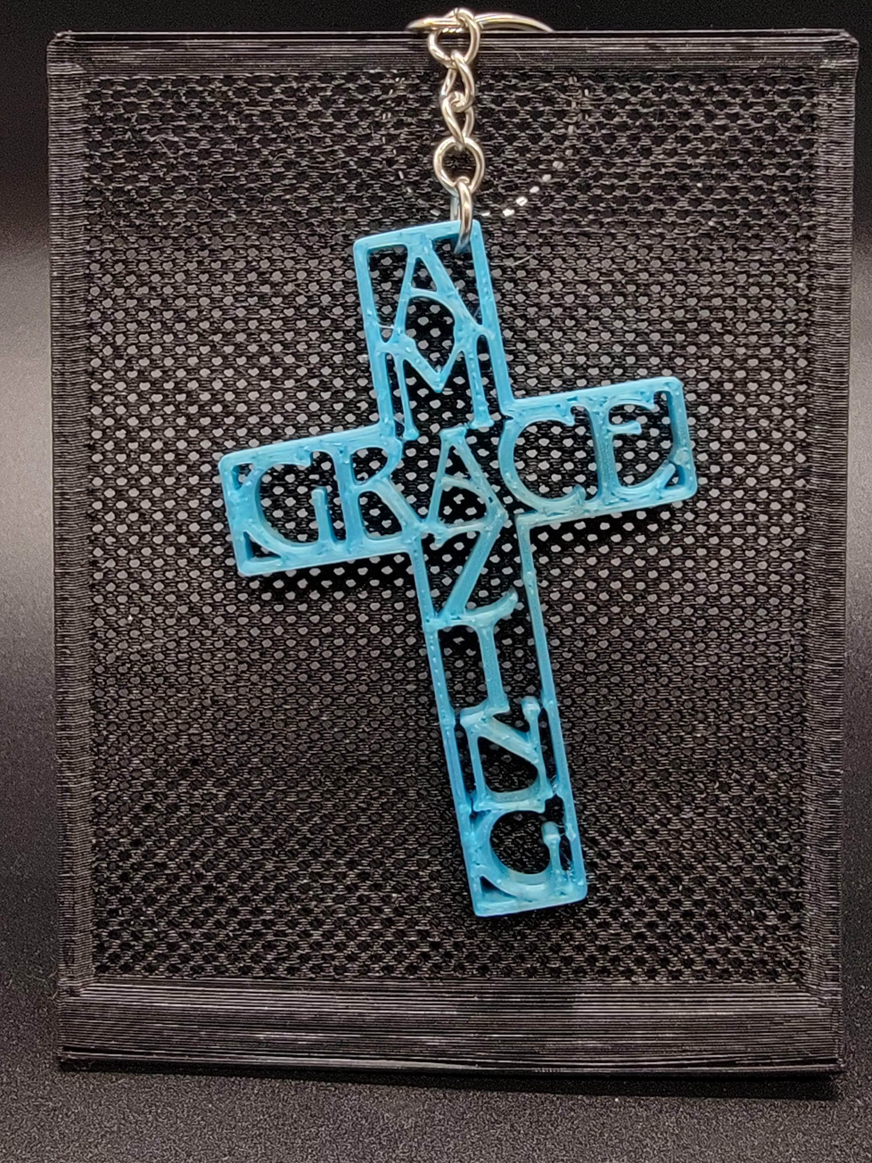 Amazing Grace Keychain