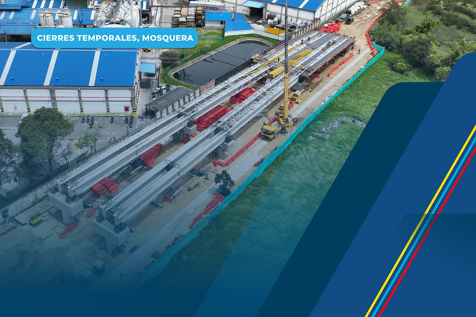¡Prográmate! Cierres Temporales en Puente Mosquera