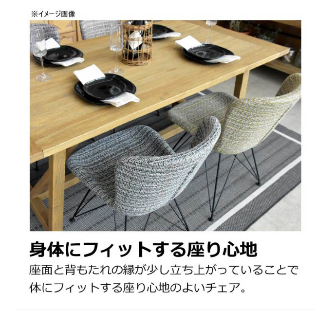 サムネイル： プレコ チェア ブルー