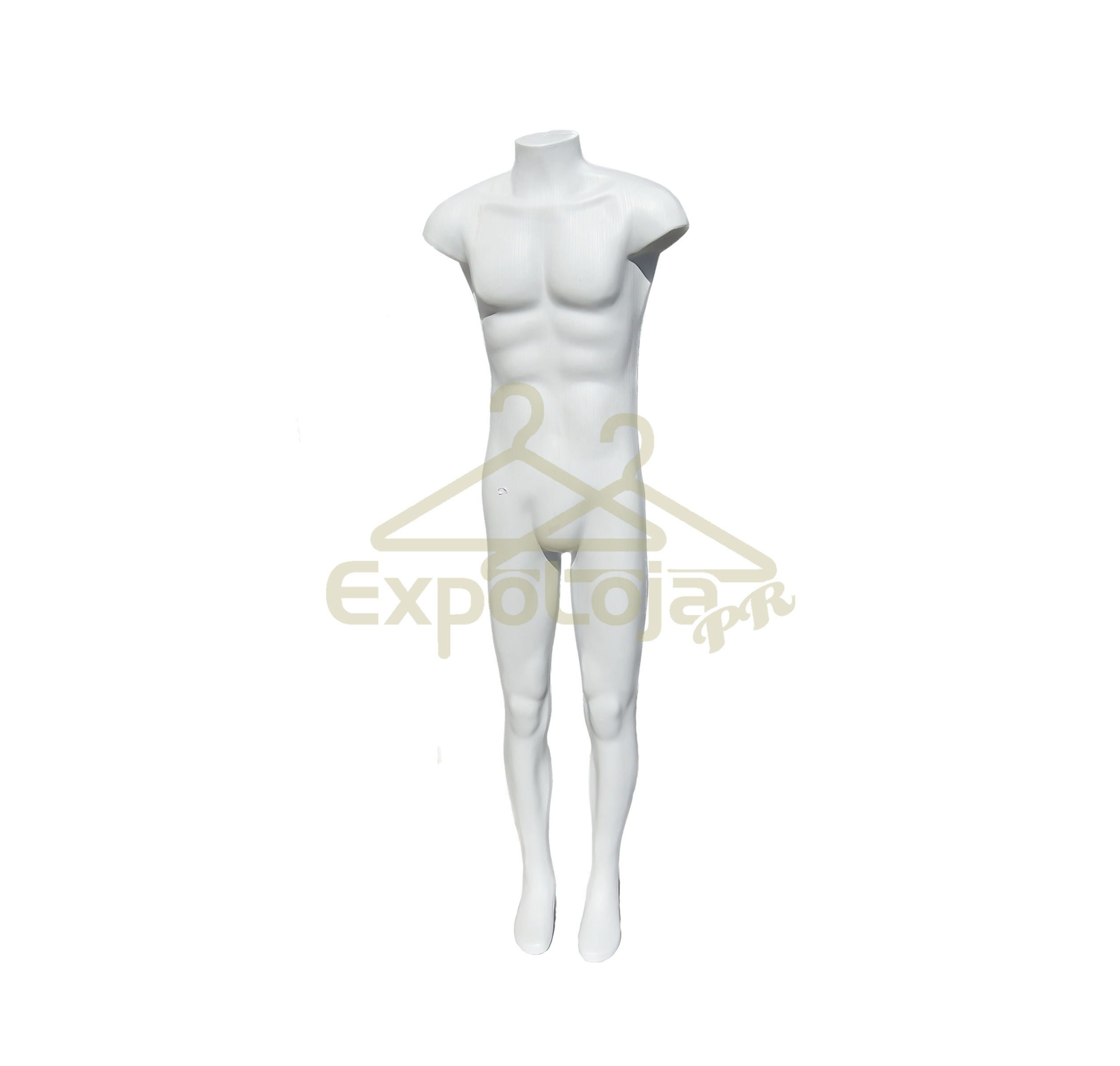 Manequim Masculino sem braço e sem cabeça