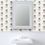 Thumbnail: Fleur d'Heure -Cream/Burgundy Wallpaper