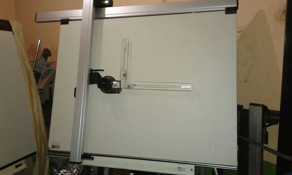 Drafting stand precica, Board magnet, Mesin mutoh type res12