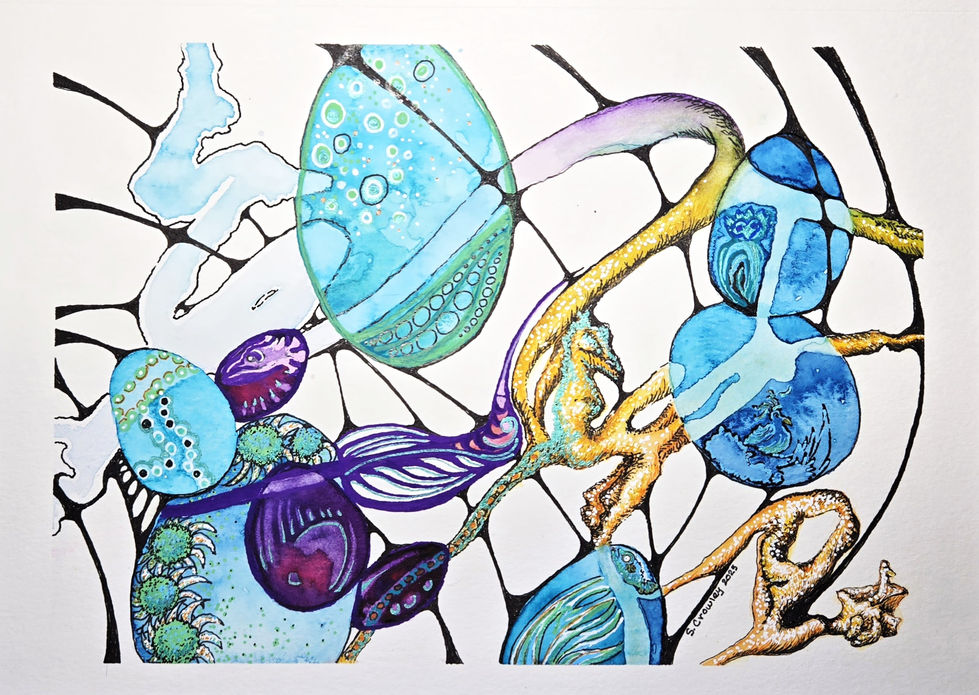 Fantasium-Sheryl Crowley-Mixed Medium 6x8.5-20251228