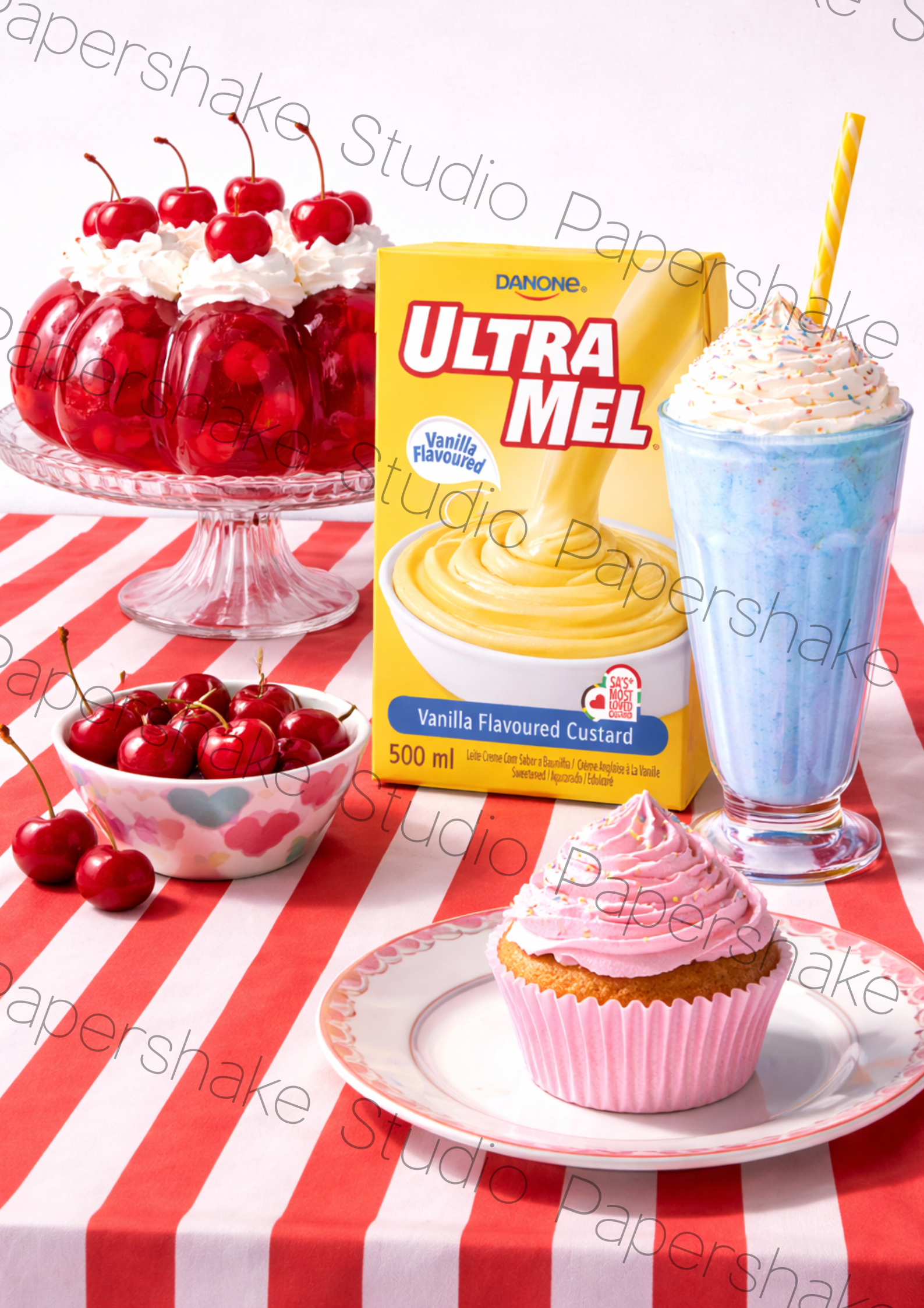 Ultramel and Dessert Still Life