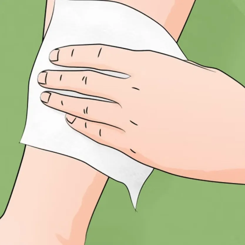 DRY WITH A SOFT PAPER TOWEL