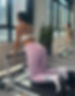 Gala Pilates's Beginner Reformer girl