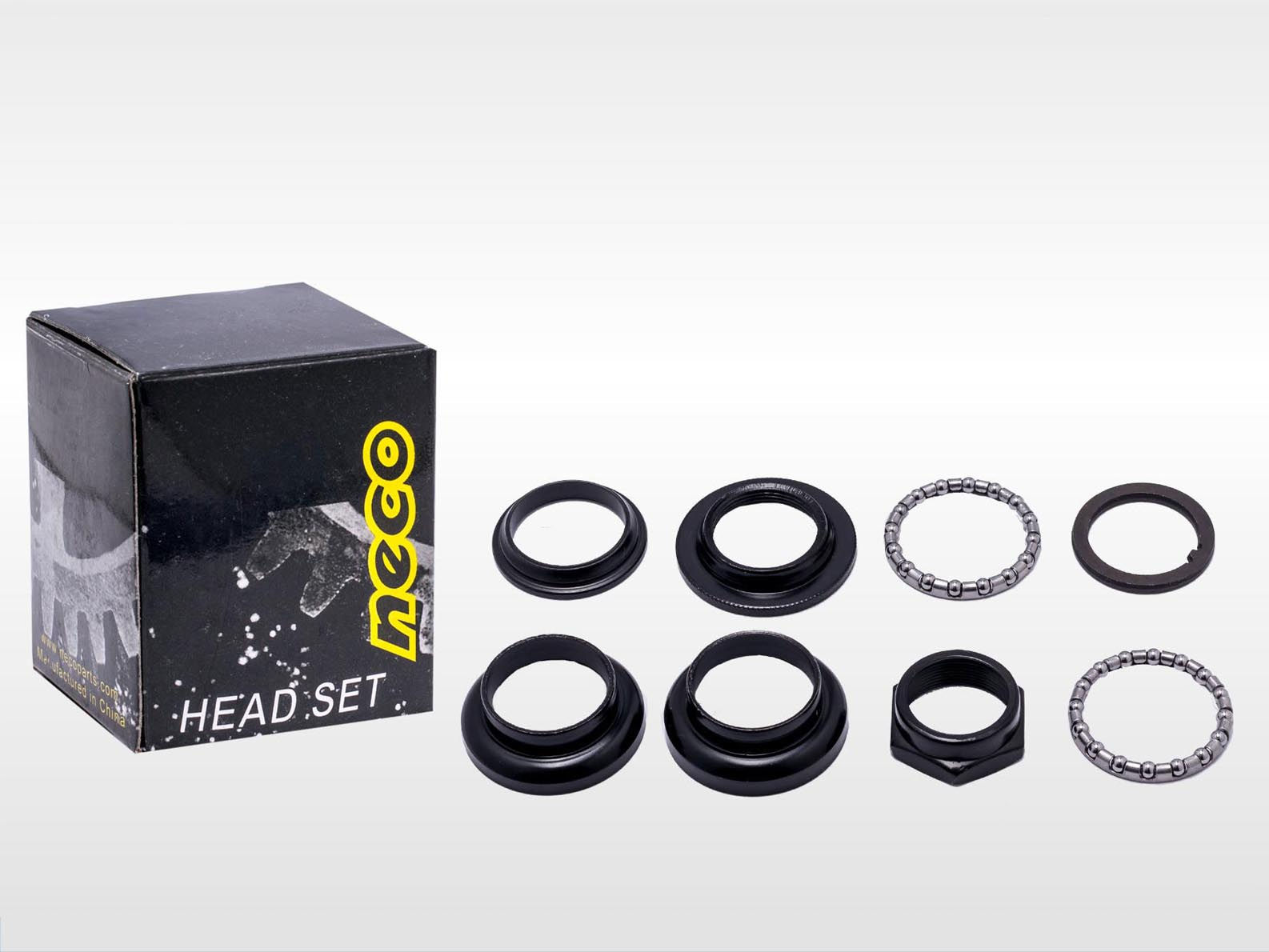 Колонка рулевая "Neco" H800K (использ. на все резьбов.вилки)