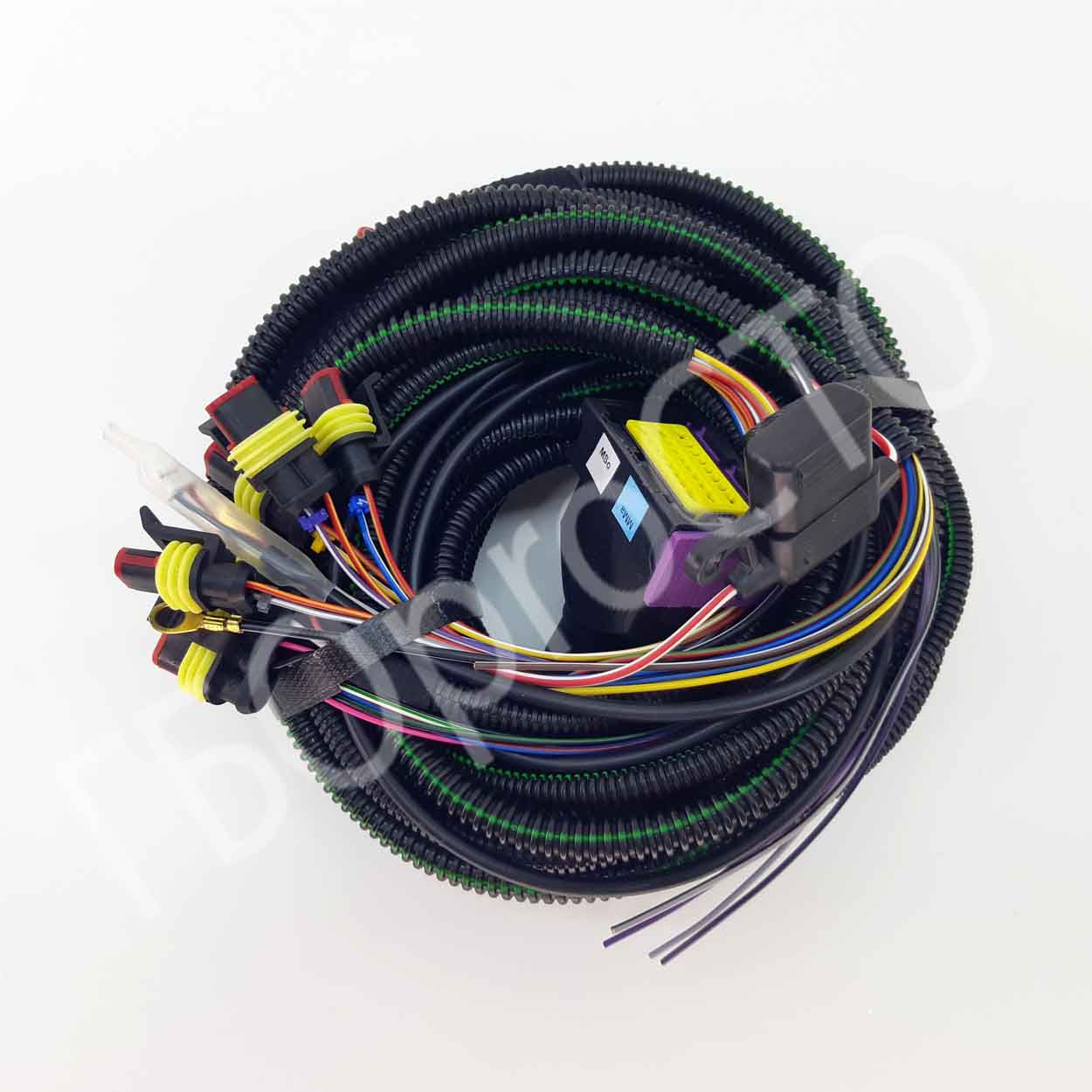 SAVER 734 OBD проводка контр ЧЕРН