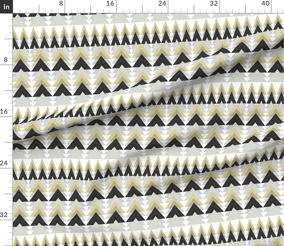 Thumbnail: Southwest pattern, set one, designed by marta rusin for fashion fabrics store