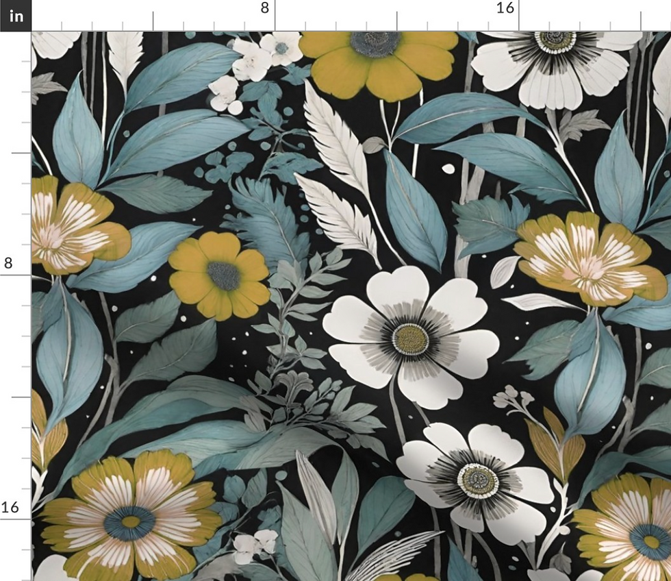 Thumbnail: Inspiration 19070s exclusive pattern collection designed by marta rusin for fashion fabrics store