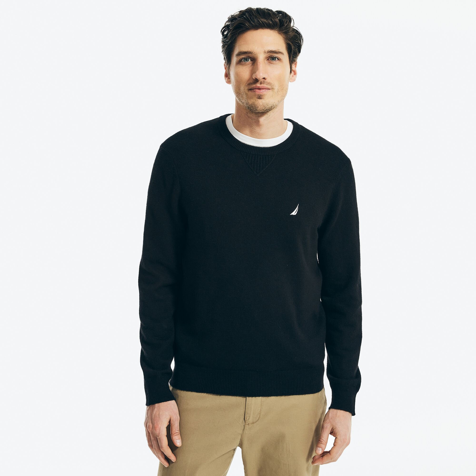 NAUTICA SUSTAINABLY CRAFTED CREWNECK SWEATER