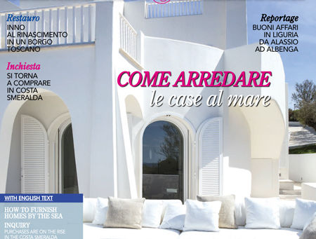 Nostra Realizzazione in Copertina di Ville e Casali Giugno 2016