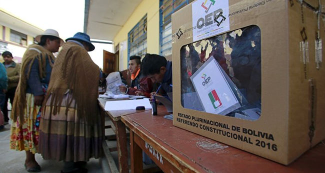 Optimismo en Bolivia por la No reelección de Evo Morales