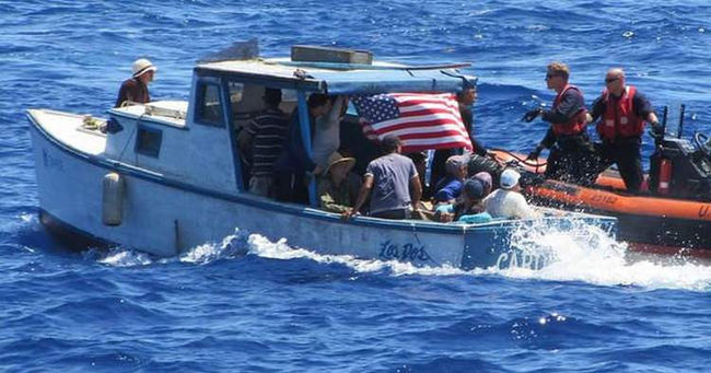 Eliminación de la Ley "pies secos , pies mojados" , ¿una venganza política de Obama?