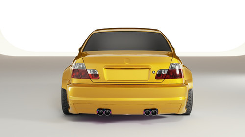 BMW E46 V2 - Coupe Rear Quarter Panels | BIG DUCK CLUB