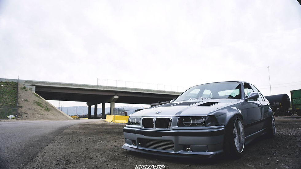 Thumbnail: BMW E36 Sedan Front Overfenders V2 (+55mm)