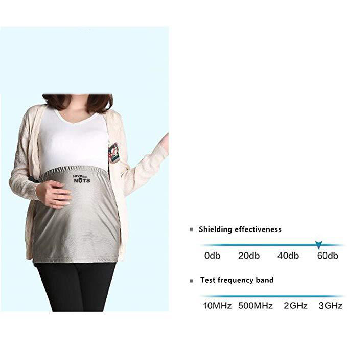 Miniatura: Fascia per Gravidanza schermante antibatterica modello Open