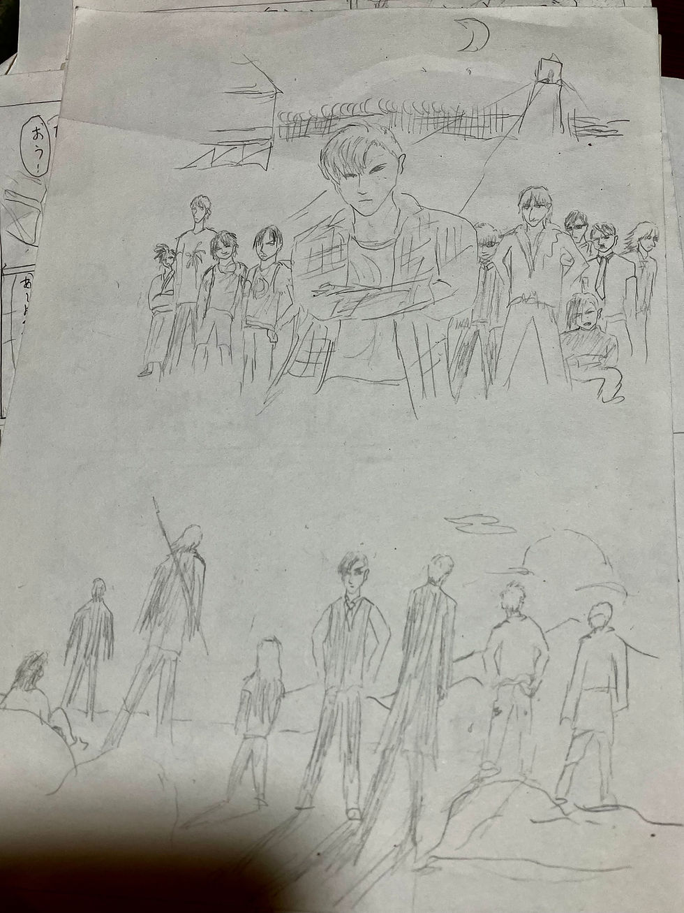 江戸川珍歩は描く語りき　第13幕　高校時代の残骸作「ヘルビスストイコからの脱出」他