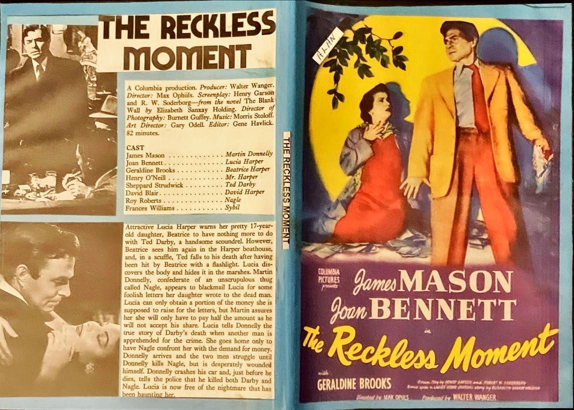 RECKLESS MOMENT, THE