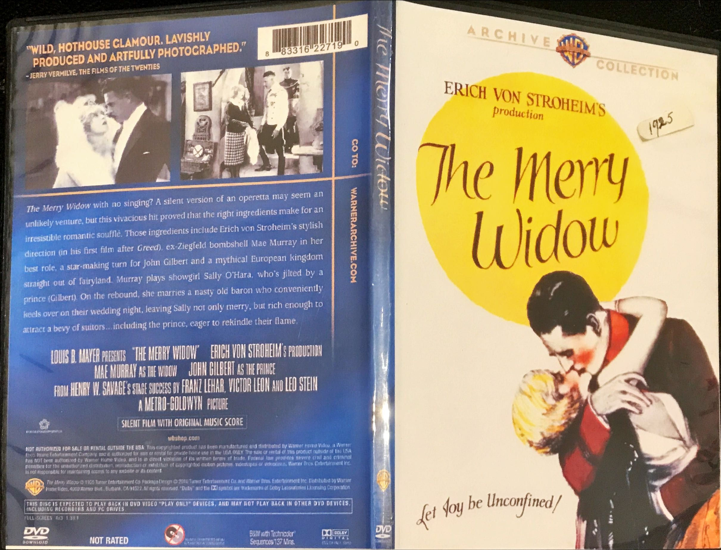 MERRY WIDOW, THE (1925)