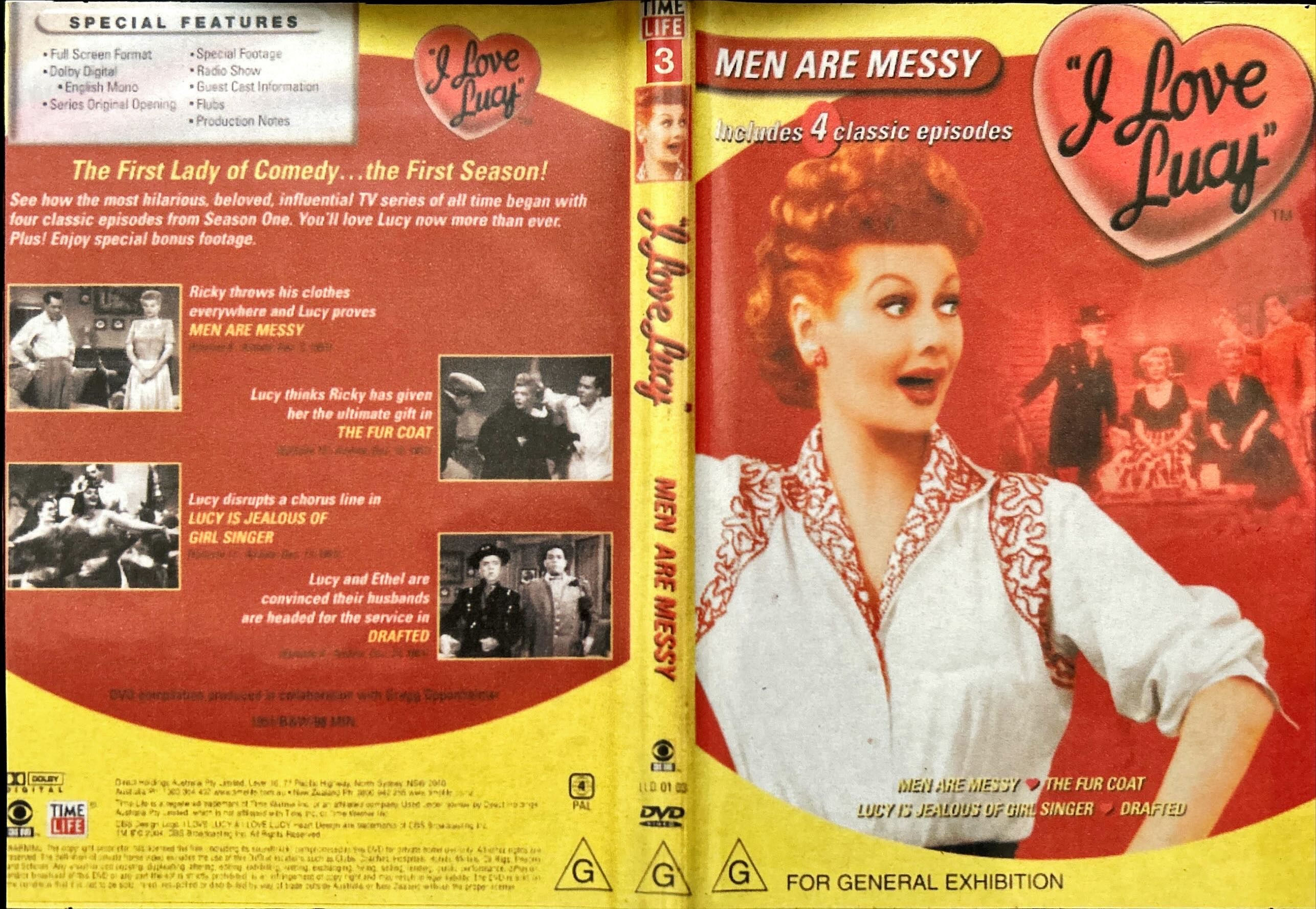 I LOVE LUCY MEN ARE MESSY (1952)