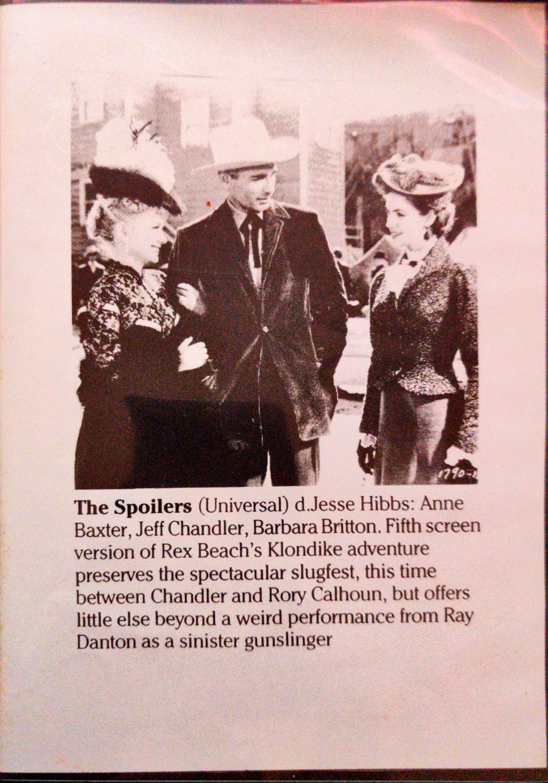 SPOILERS, THE (1955)