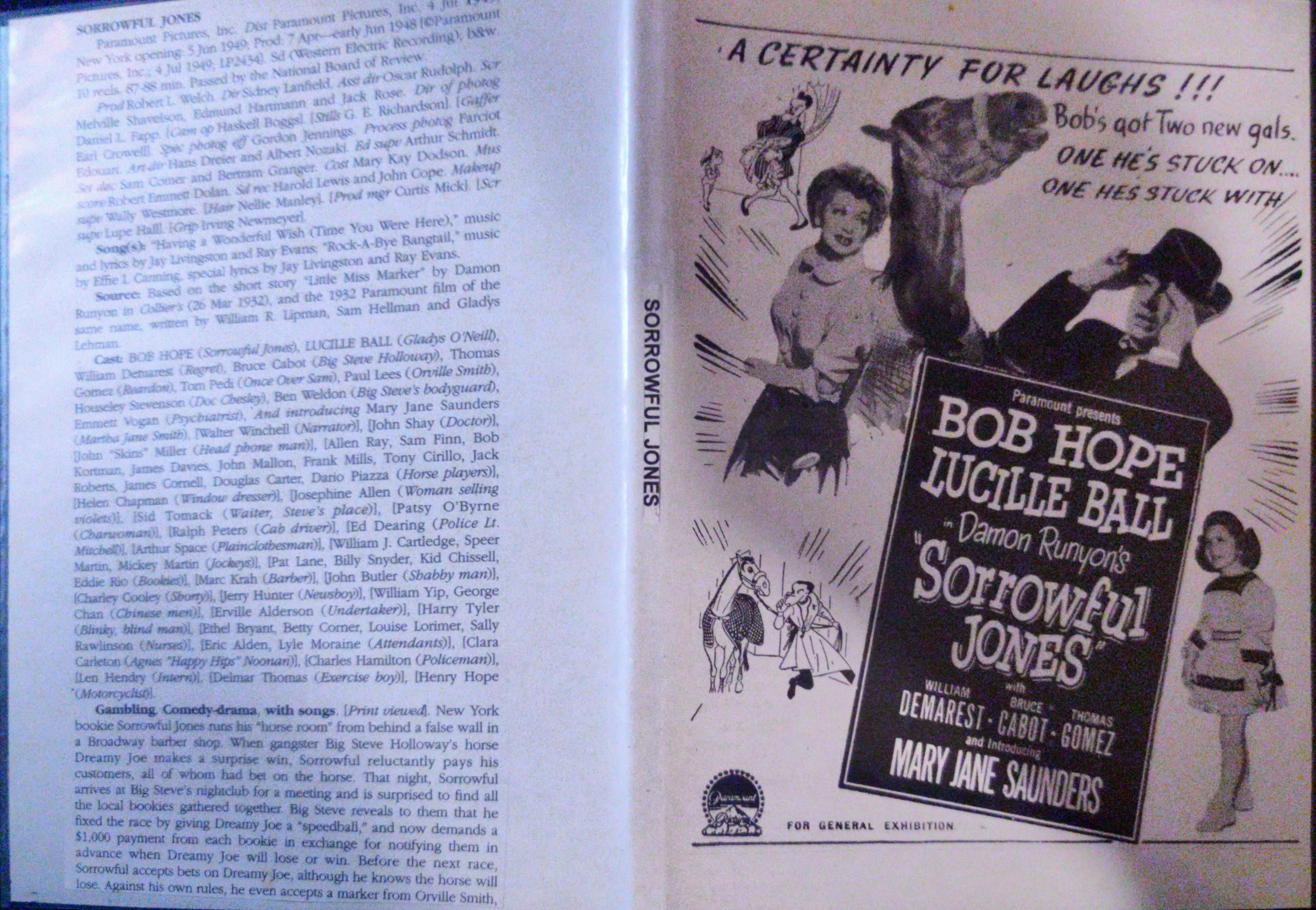 SORROWFUL JONES (1949)