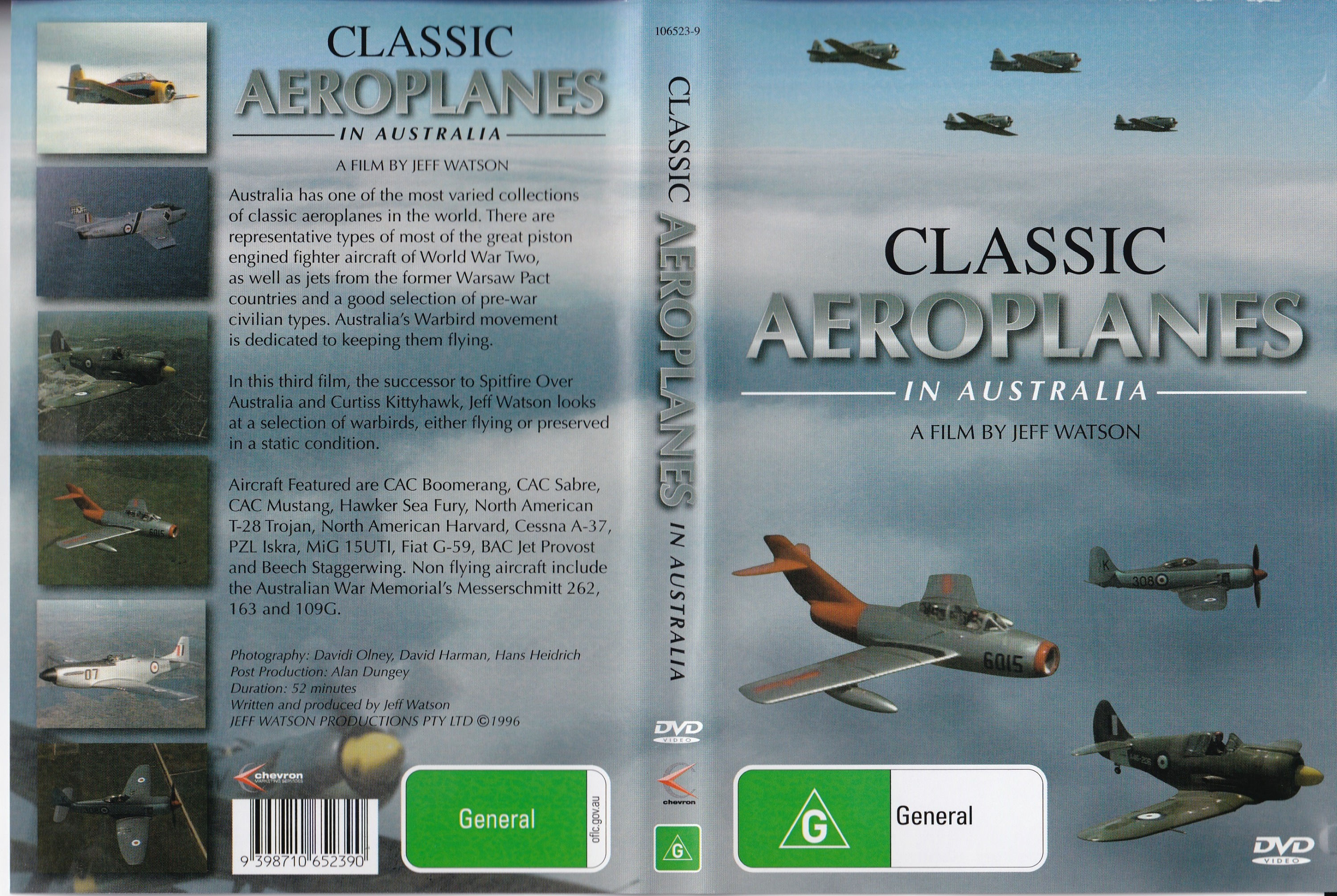 CLASSIC AEROPLANES IN AUSTRALIA