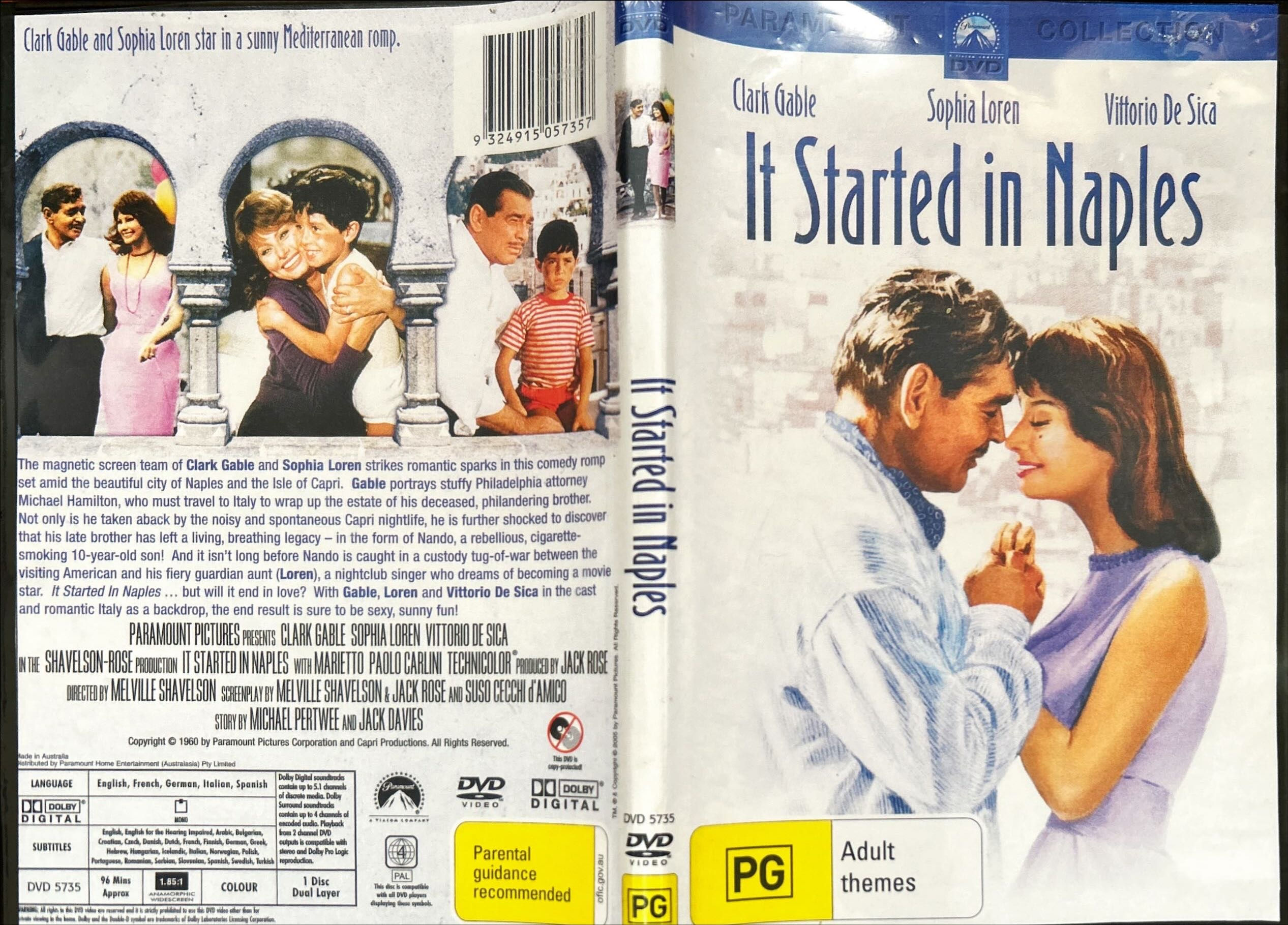 IT STARTED IN NAPLES (1960)