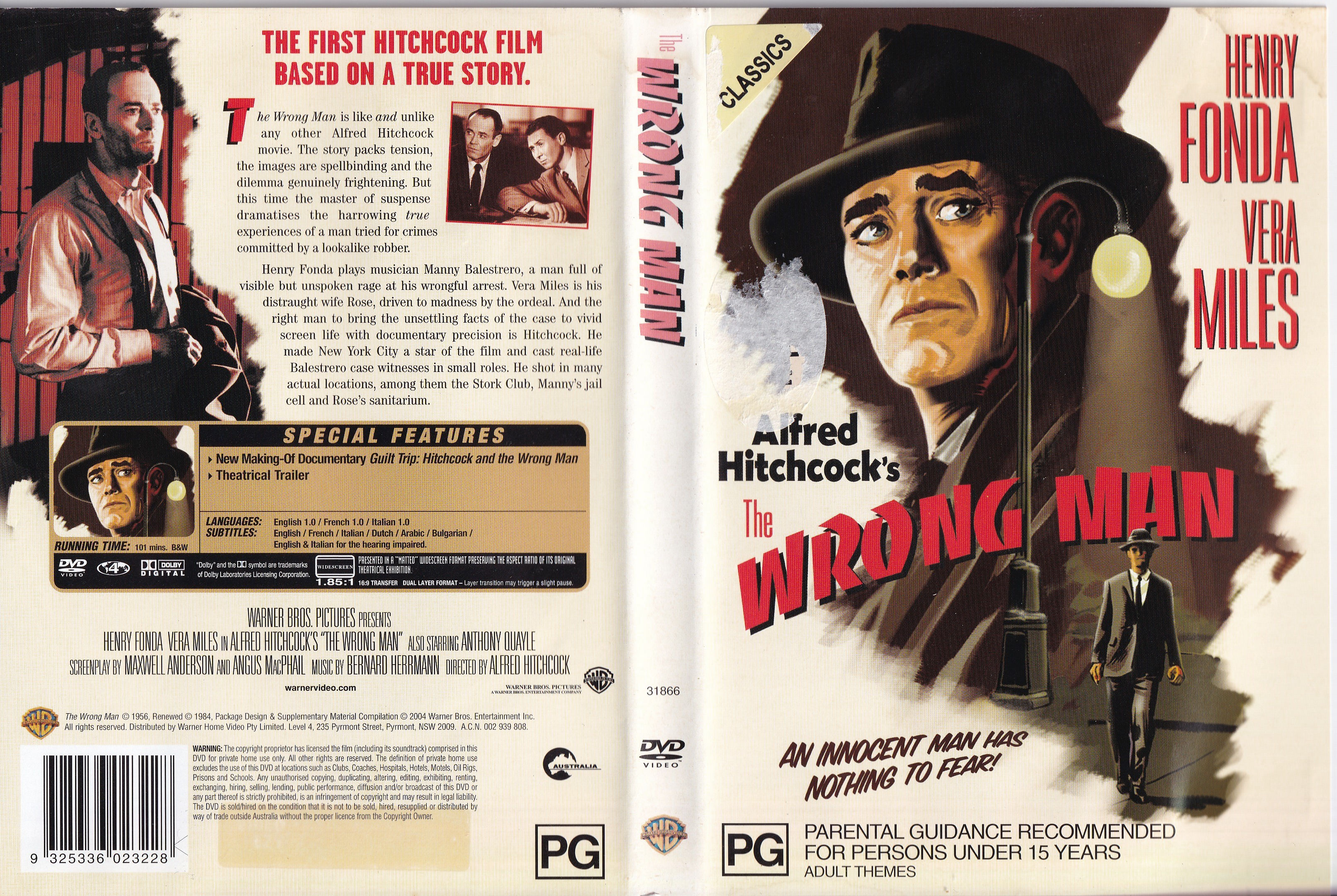 WRONG MAN, THE - HITCHCOCK