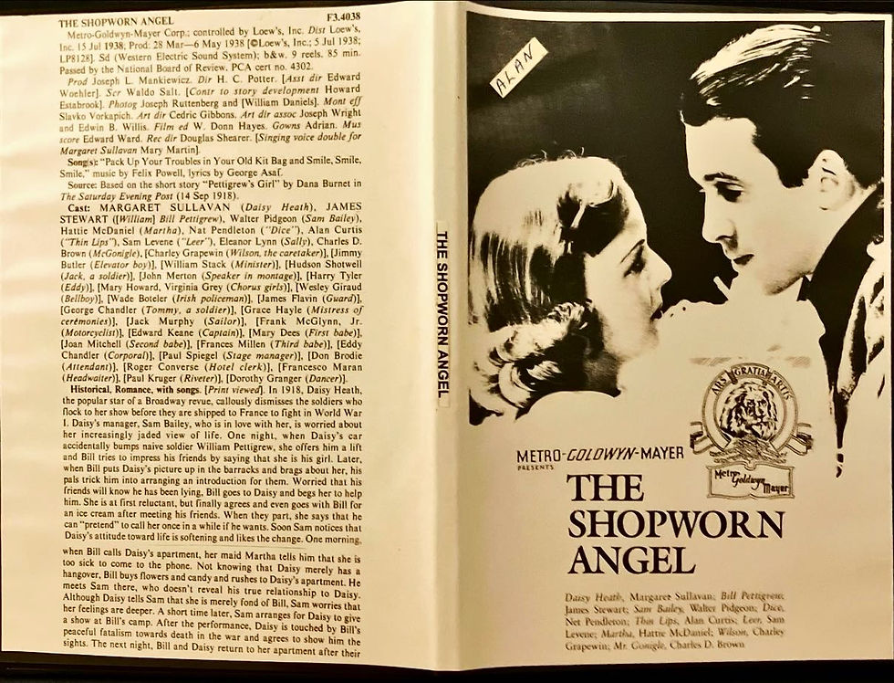 SHOPWORN ANGEL, THE (1938)