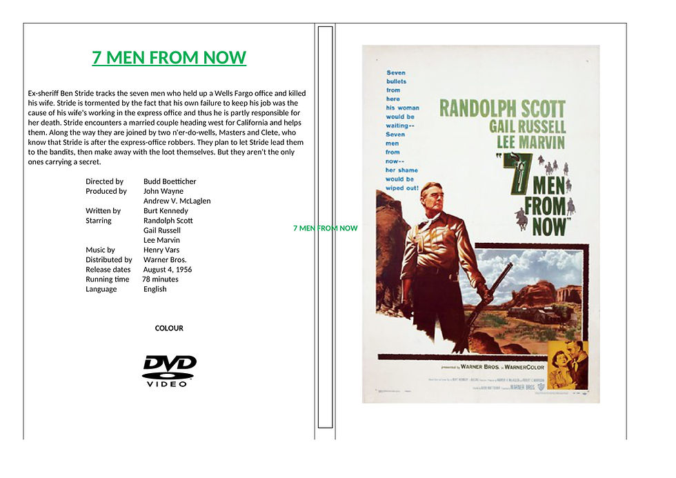 7 MEN FROM NOW