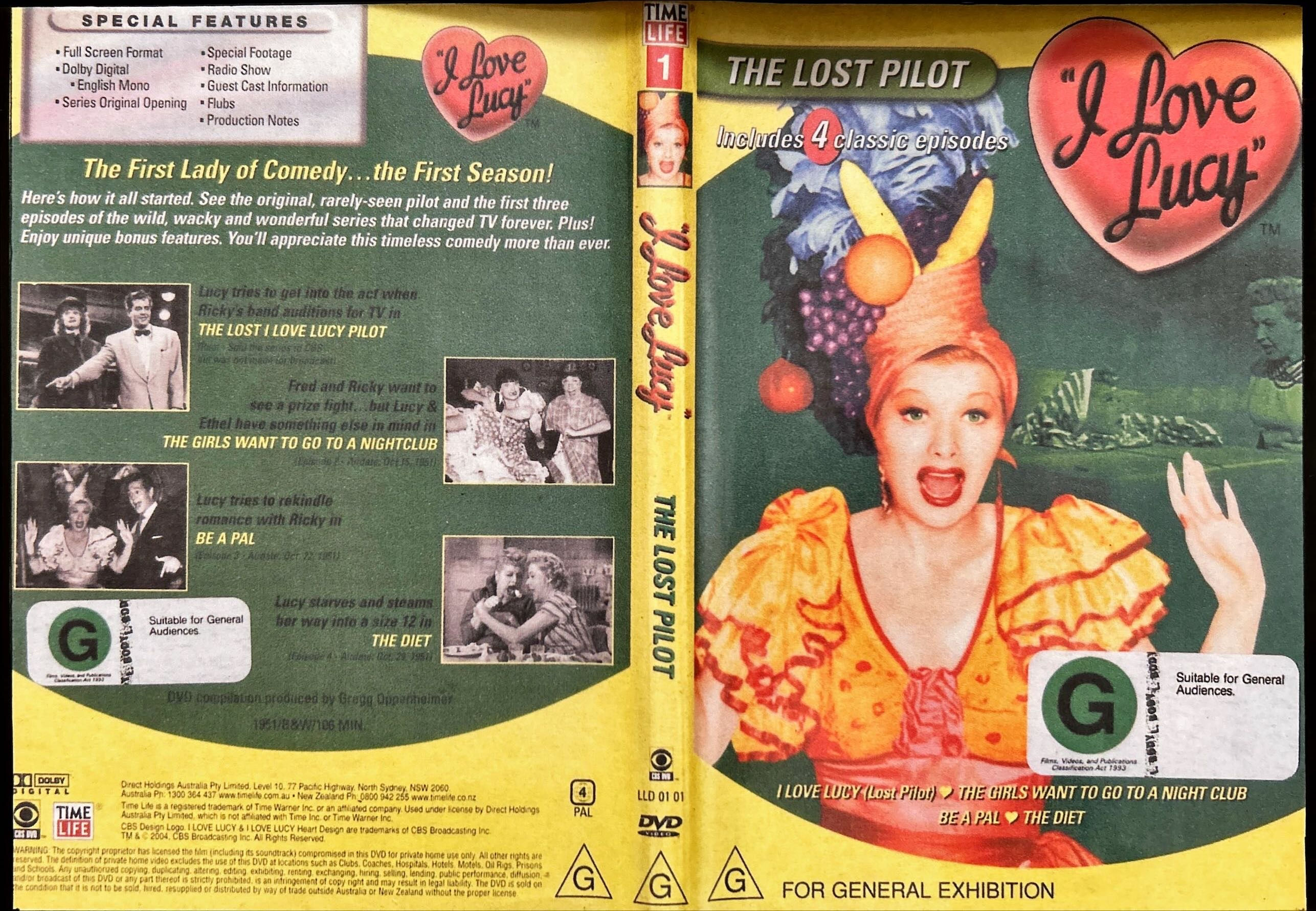 I LOVE LUCY THE LOST PILOT (1951)